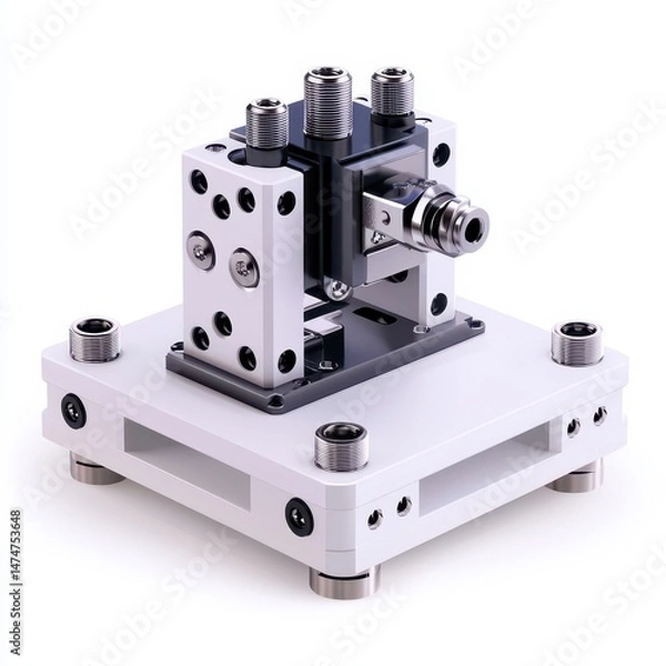 Fototapeta Precision Engineered Mechanical Component for Industrial Applications