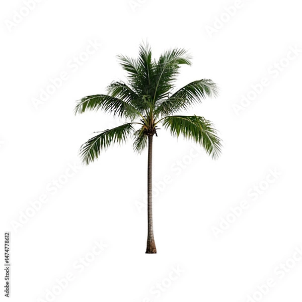 Fototapeta  Coconut Trees, Generative AI