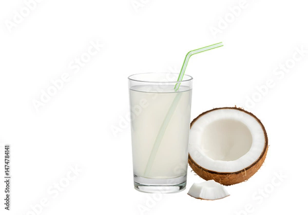 Obraz Refreshing Coconut Water Drink