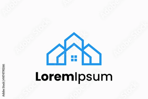 Obraz Residential Vector Logo Premium 