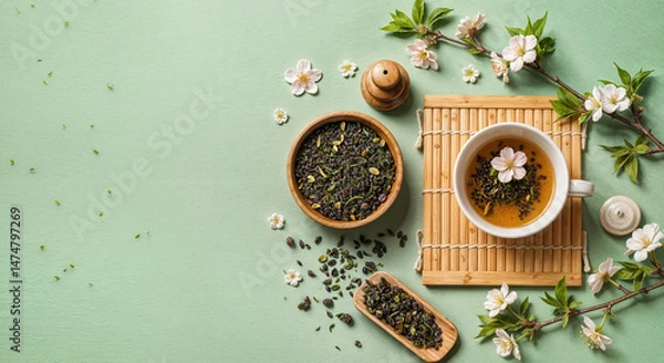 Obraz still life with tea