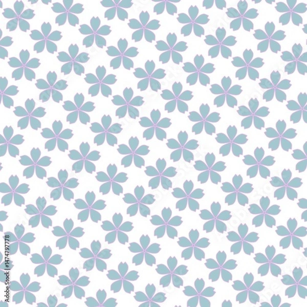Obraz seamless floral pattern