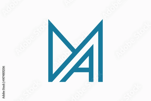 Obraz MA Vector Logo Premium 