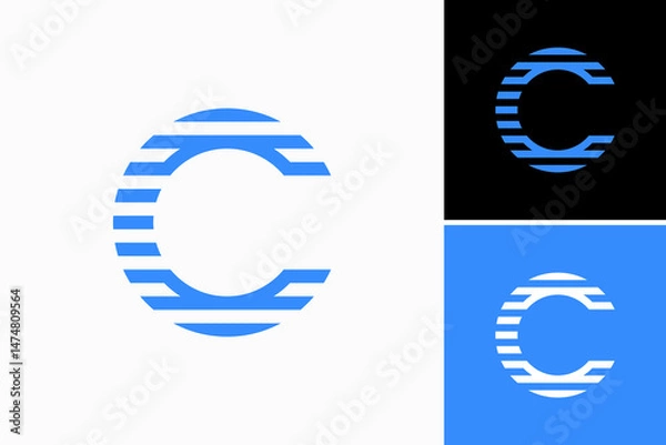 Obraz Letter C Vector Logo Premium 
