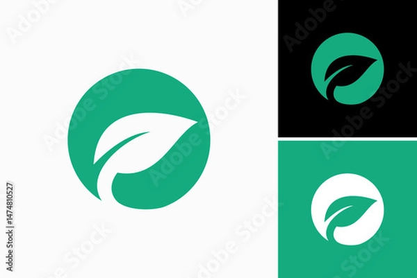 Obraz Leaf Vector Logo Premium 