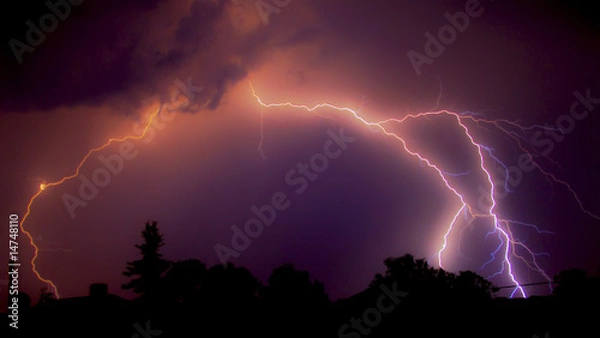 Fototapeta Lightning