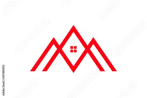 Obraz AM Home Vector Logo Premium 