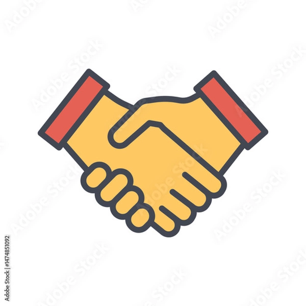 Obraz Peace Agreement Vector Icon