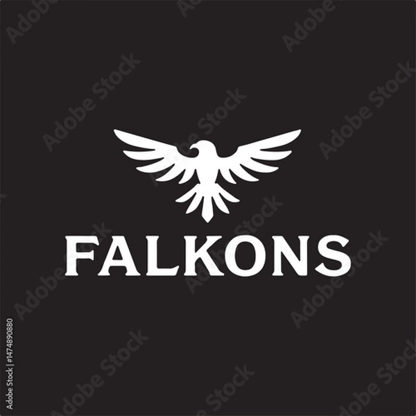 Obraz eagle logo vector
