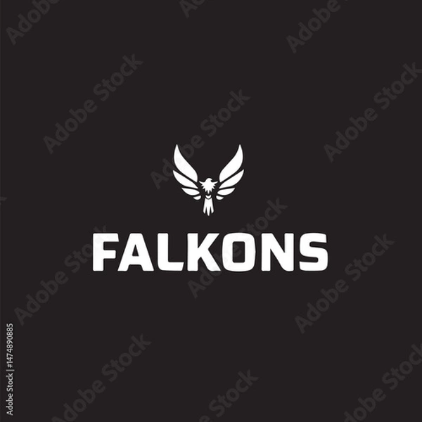 Obraz eagle logo vector
