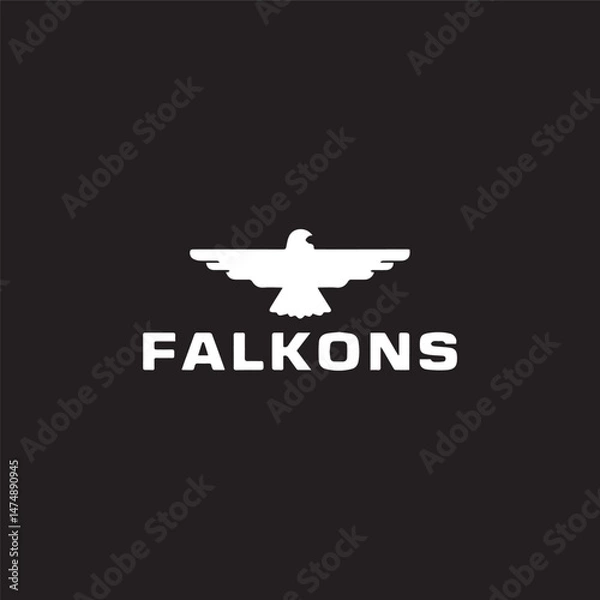 Obraz eagle logo vector
