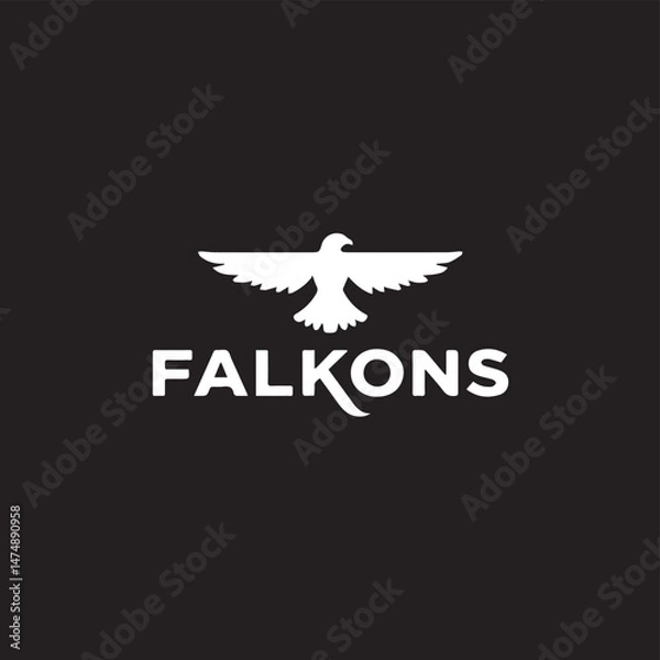 Obraz eagle logo vector
