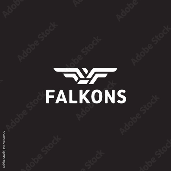 Obraz eagle logo vector
