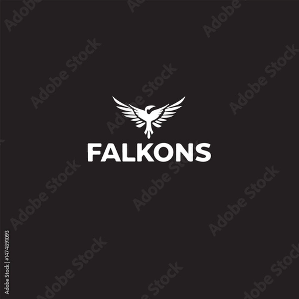 Obraz eagle logo vector
