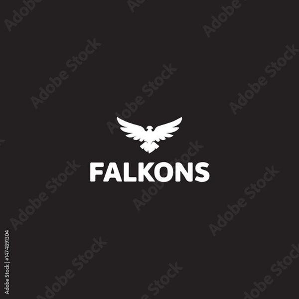 Obraz eagle logo vector
