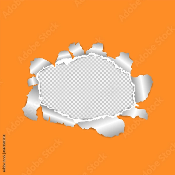 Obraz Torn Paper Background