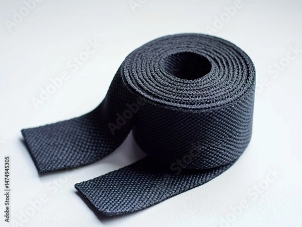 Obraz Black Woven Strap Roll