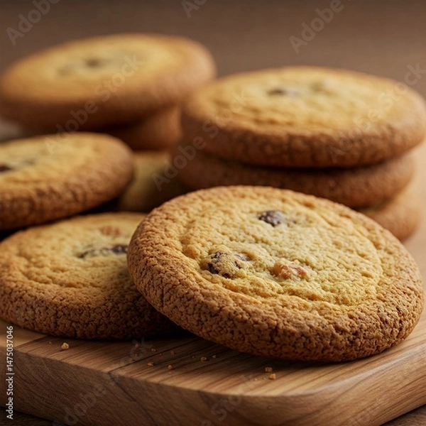 Fototapeta chocolate chip cookies