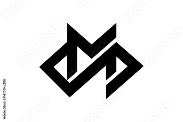 Obraz MS Geometric Infinity Logo Design