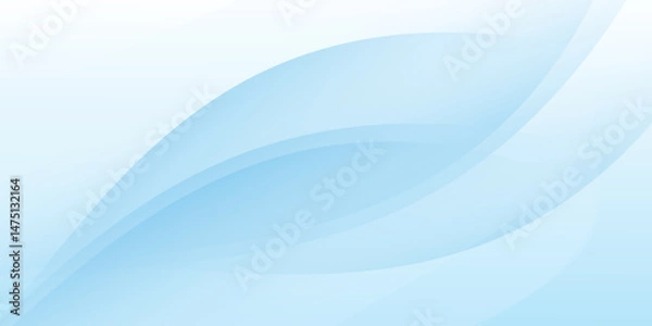 Fototapeta Simple vector blue backround with circles. vector illustration