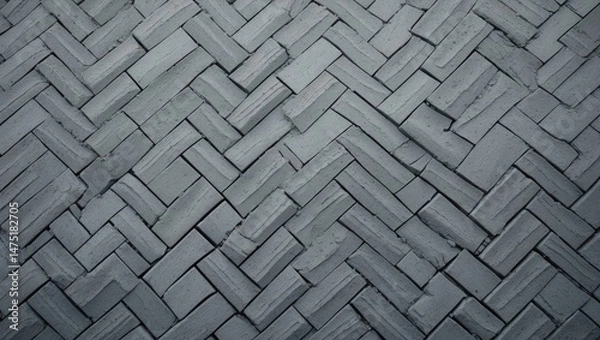 Fototapeta Textured surface pattern for concrete bricks