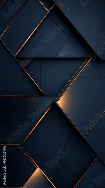 Fototapeta Luxury dark flow texture background high resolution picture