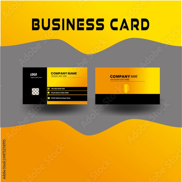 Fototapeta Business cards are important because they offer a convenient and efficient way to share contact information, make a lasting first impression, and build a professional brand identity