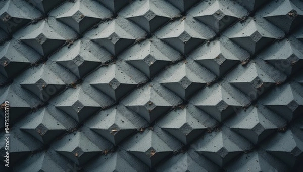 Fototapeta Advertising layout with wall texture.