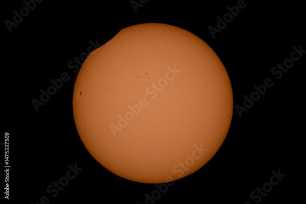 Obraz Eclipse parcial de sol 2025