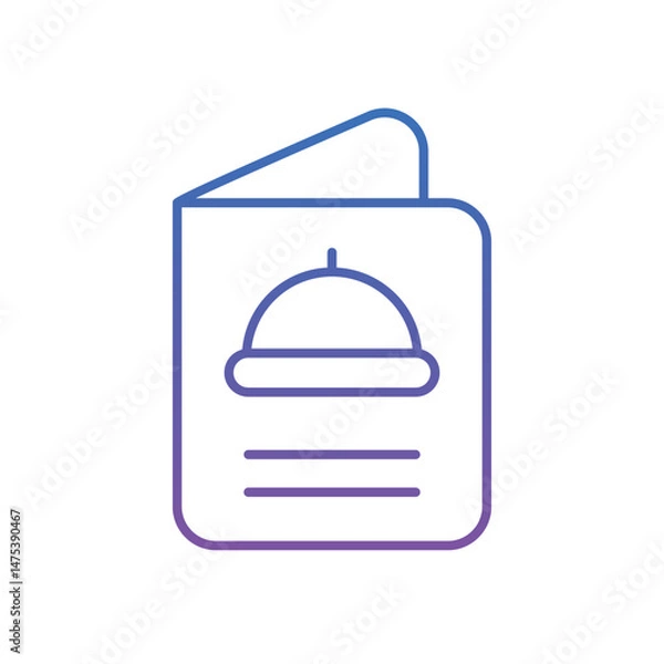 Fototapeta Menu Vector icon