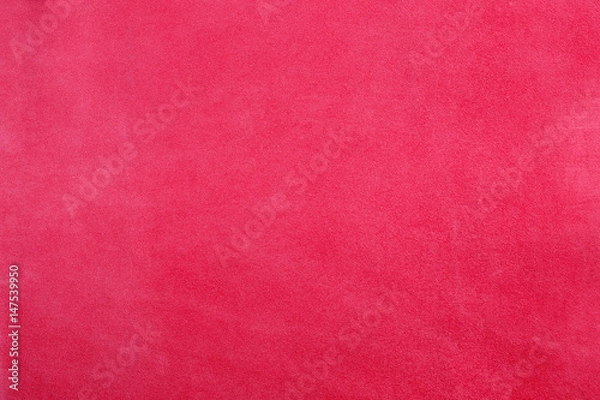 Fototapeta pink chamois texture, fluffy and soft background.