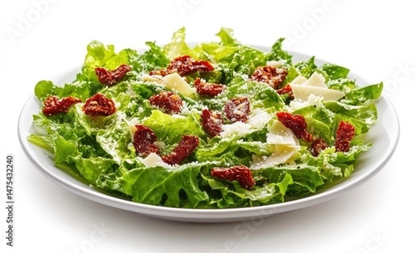 Obraz Salad with Sun-dried Tomatoes and Cheese