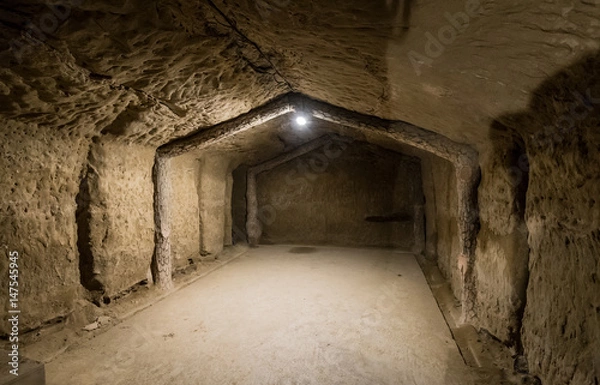 Obraz Empty room underground