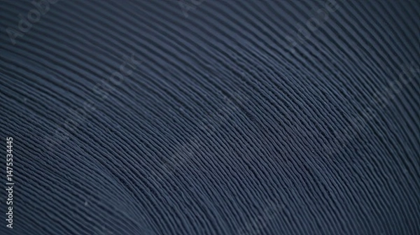 Fototapeta Dark Blue Circular Lines Texture.