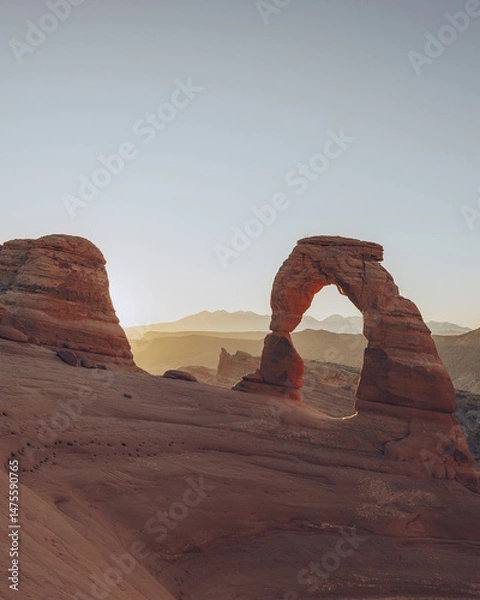 Fototapeta delicate arch arches national park
