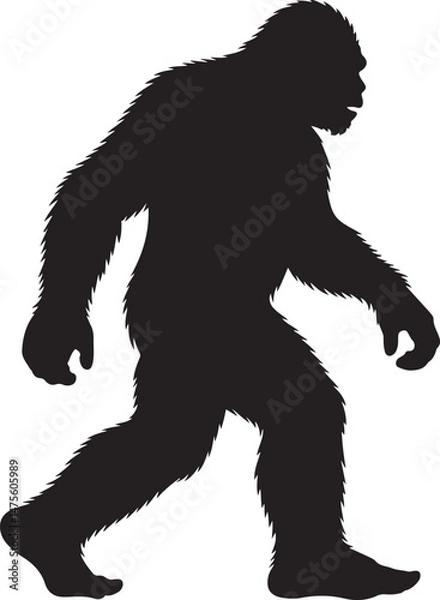 Fototapeta Bigfoot Walking Through Forest Silhouette

Legend of the Sasquatch Vector Scene

Mysterious Bigfoot Shadow in Trees

Cryptid in the Wilderness Silhouette Art

Bigfoot Sighting Silhouette Design