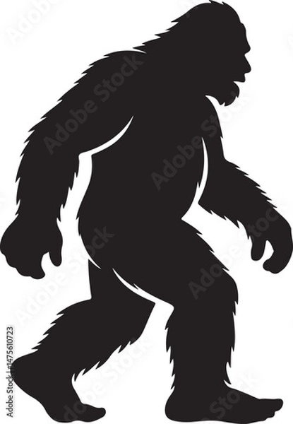 Fototapeta Bigfoot Walking Through Forest Silhouette

Legend of the Sasquatch Vector Scene

Mysterious Bigfoot Shadow in Trees

Cryptid in the Wilderness Silhouette Art

Bigfoot Sighting Silhouette Design