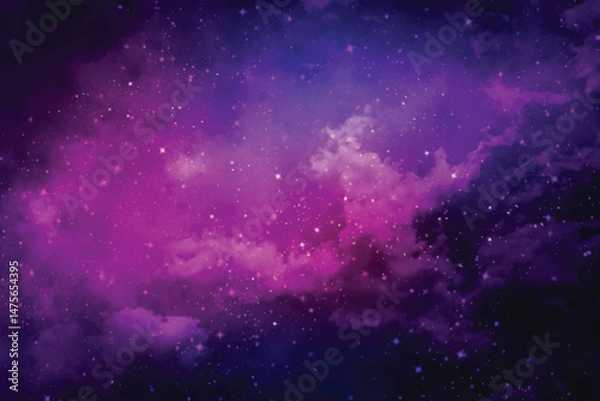 Fototapeta galaxy style background illustration vector design