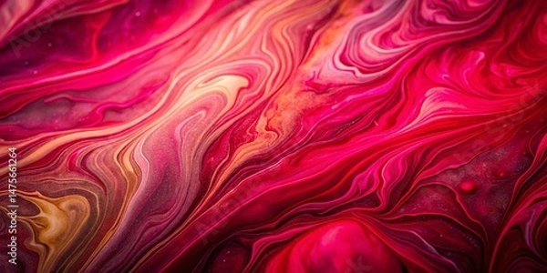 Fototapeta Abstract Pink and Red Marble Texture: Low Light Photography Stock Photo