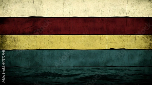 Fototapeta Abstract grunge horizontal stripes textured background design for website or social media