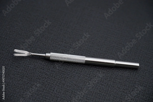 Fototapeta  Stainless Steel Tick Removal Tools for Dogs and Cats - Precision Pet Flea and Tick Tweezers Set with Textured Grip Handles
