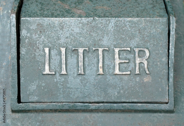 Fototapeta litter