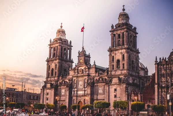 Fototapeta Catedral México