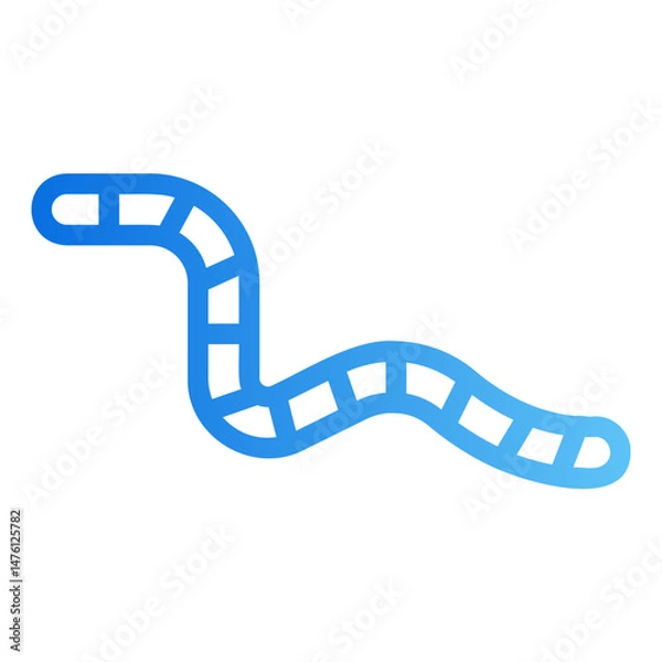 Obraz worm Gradient icon