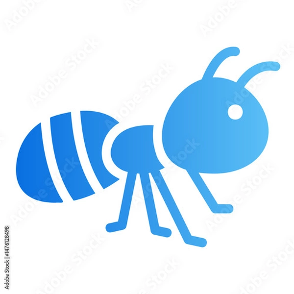 Obraz ant Gradient icon