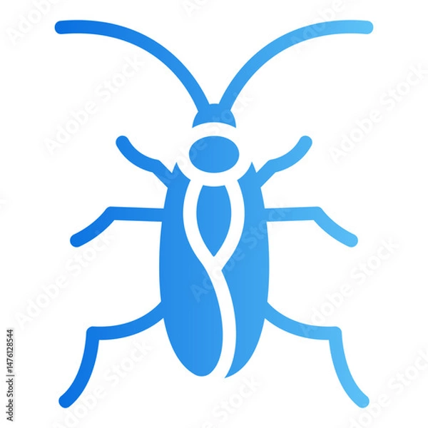 Obraz cockroach Gradient icon