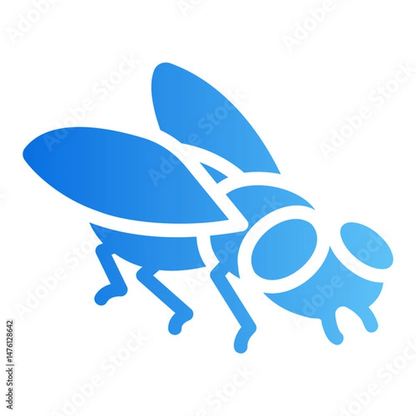 Obraz fly Gradient icon