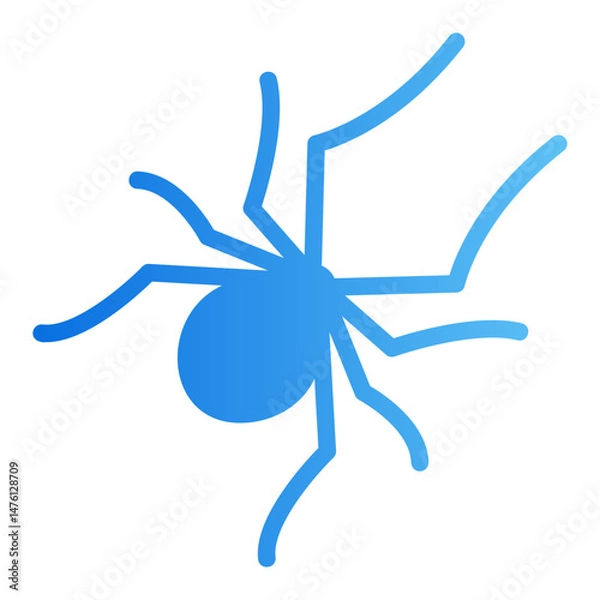 Obraz spider Gradient icon