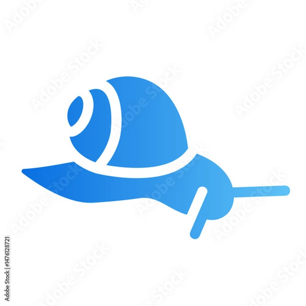 Obraz snail Gradient icon