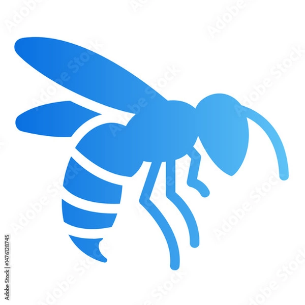 Obraz wasp Gradient icon